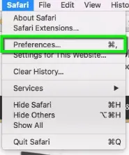 Clear Browser Cache - Safari